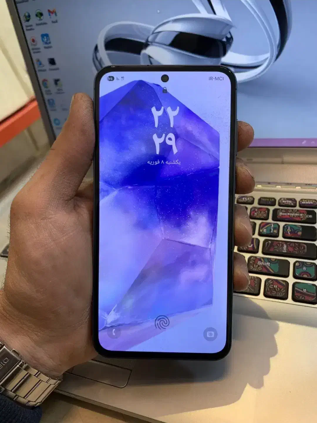 A55 رم ۸ حافظه ۲۵۶|موبایل|اصفهان, فروردین|دیوار