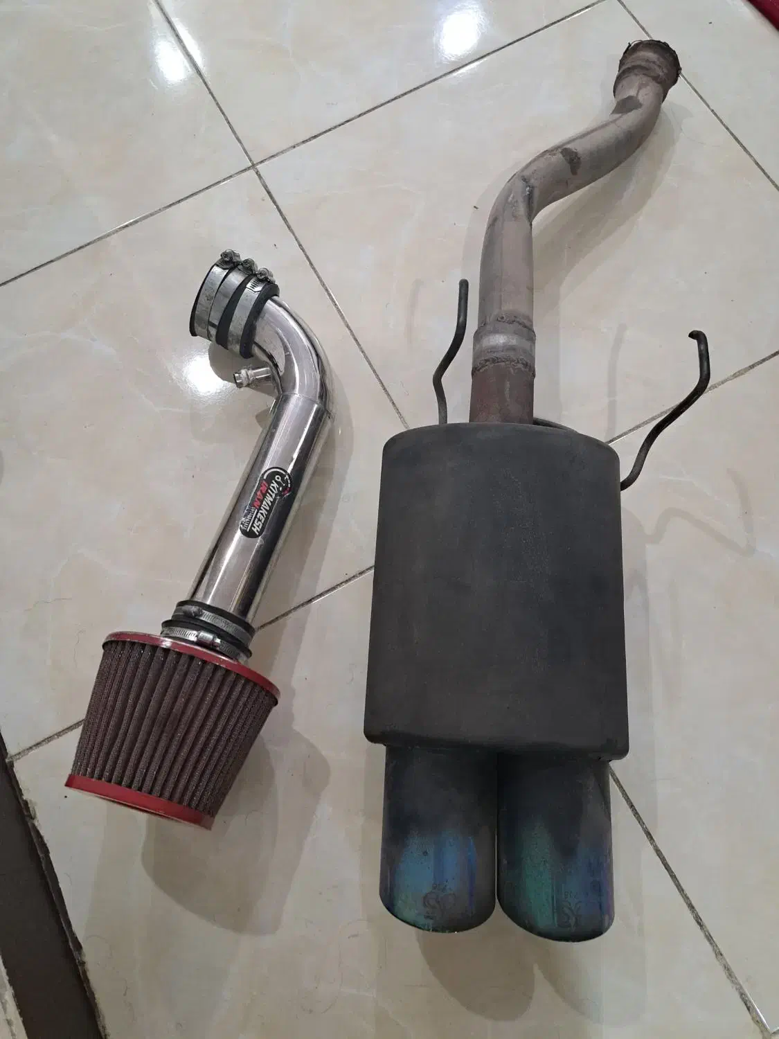 منبع اگزوز دو لول|قطعات یدکی و لوازم جانبی|اهواز, کوی سعدی|دیوار