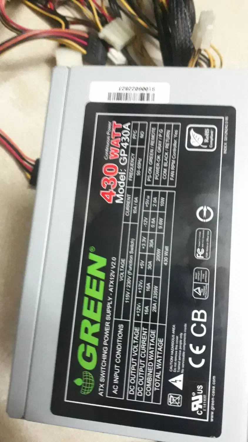 پاور ۴۳۰ گرین|قطعات و لوازم جانبی رایانه|اصفهان, بهارستان|دیوار