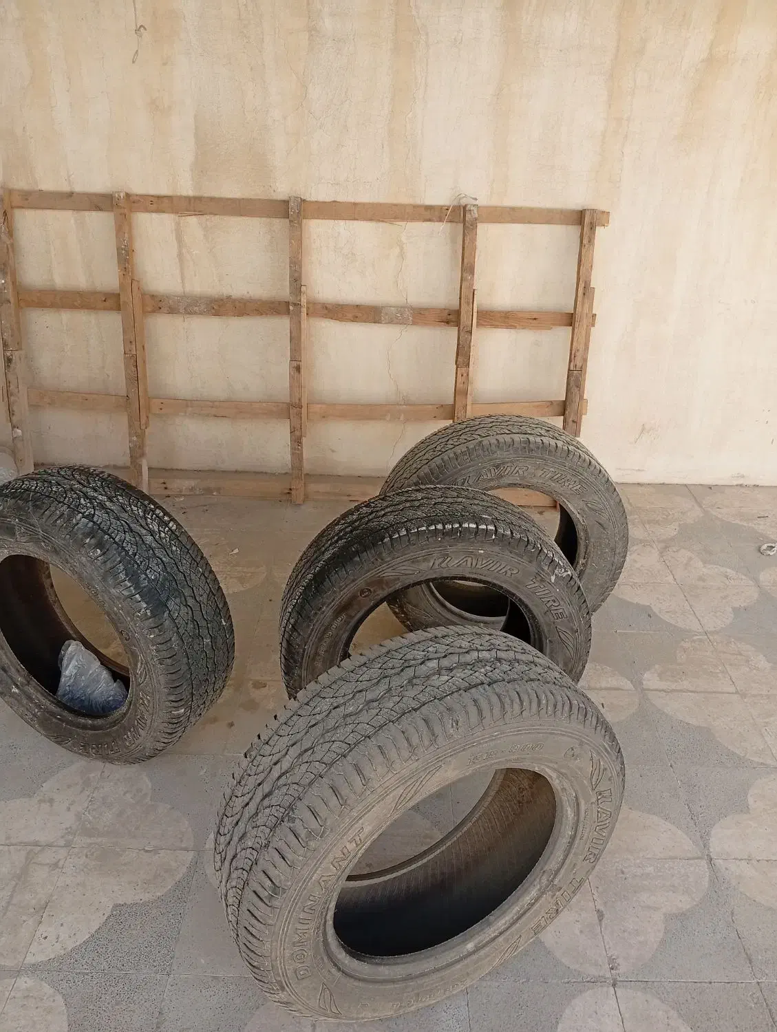 چهار حلقه لاستیک|قطعات یدکی و لوازم جانبی|خمیر, |دیوار