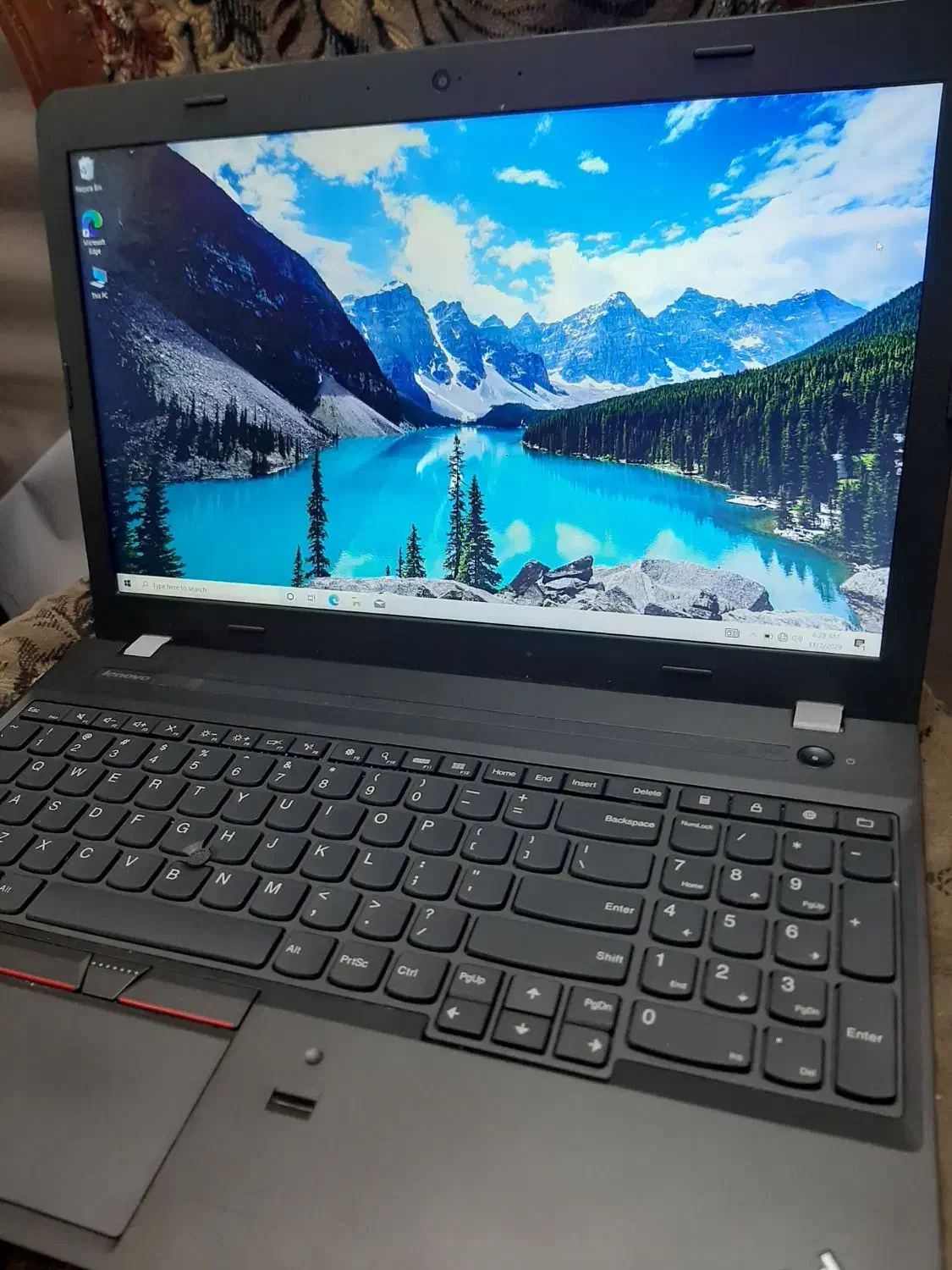 لپ تاپi5نسل5صفحهLenovo full hd|رایانه همراه|اصفهان, مسجد مصلی|دیوار