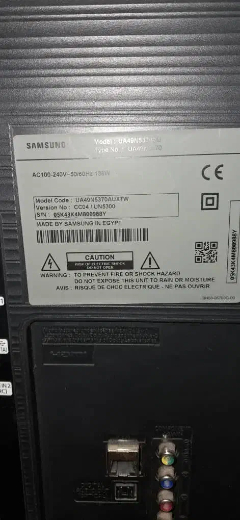 تلویزیون سامسونگ هوشمند ۴۹ اینچ|تلویزیون و پروژکتور|شهرضا, |دیوار