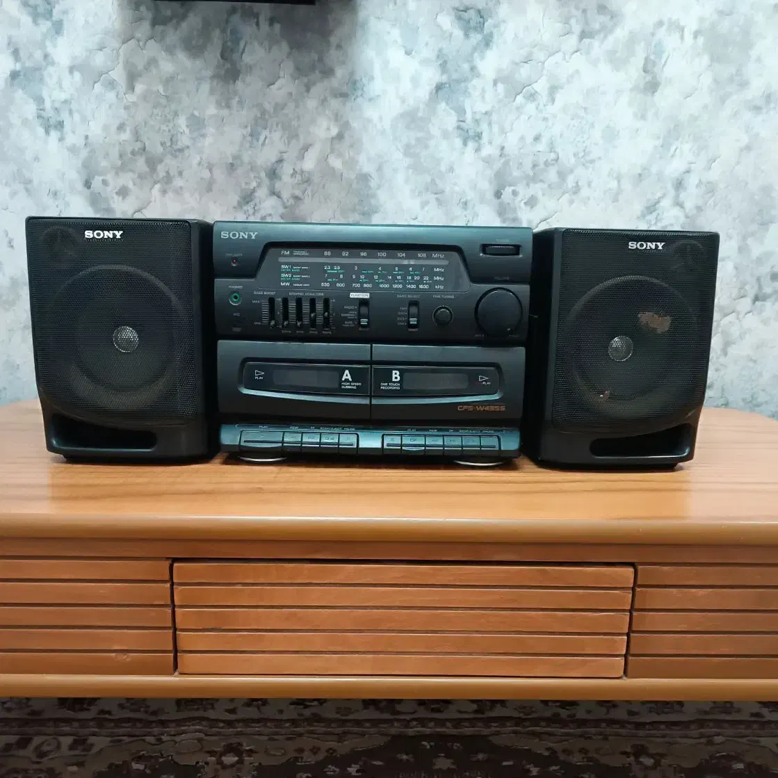رادیو ضبط sony درحد نو|سیستم صوتی خانگی|مشهد, حجت|دیوار