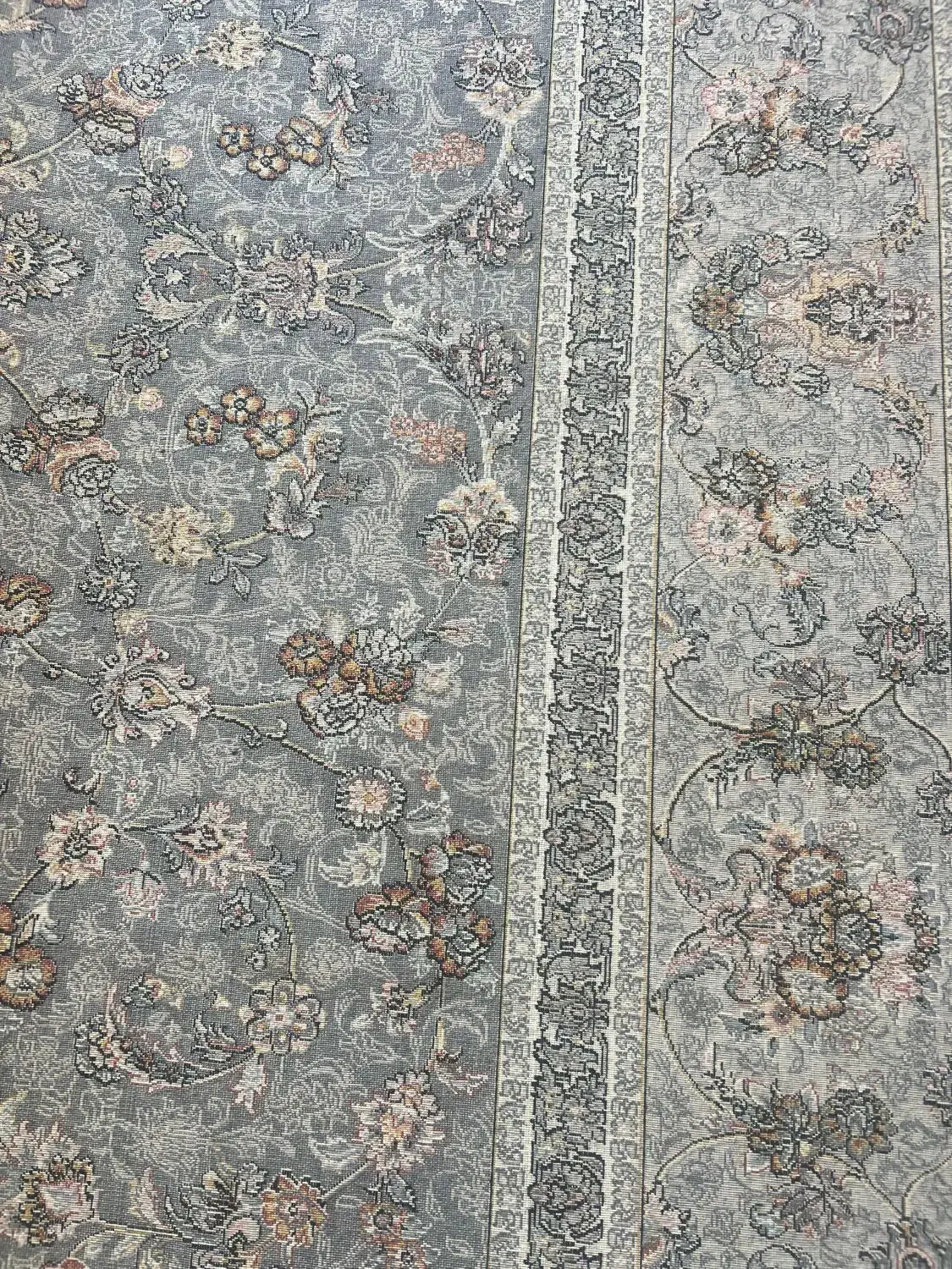 فرش ابریشم اصل اکریلیک صادراتی ۶ متری|فرش|بانه, |دیوار