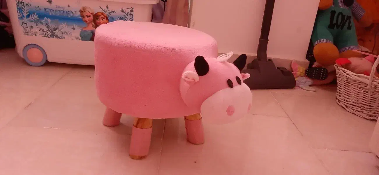 پاف صندلی کودک مدل گاو|تخت و صندلی بچه|هشتگرد, فاز ۷ مهستان|دیوار