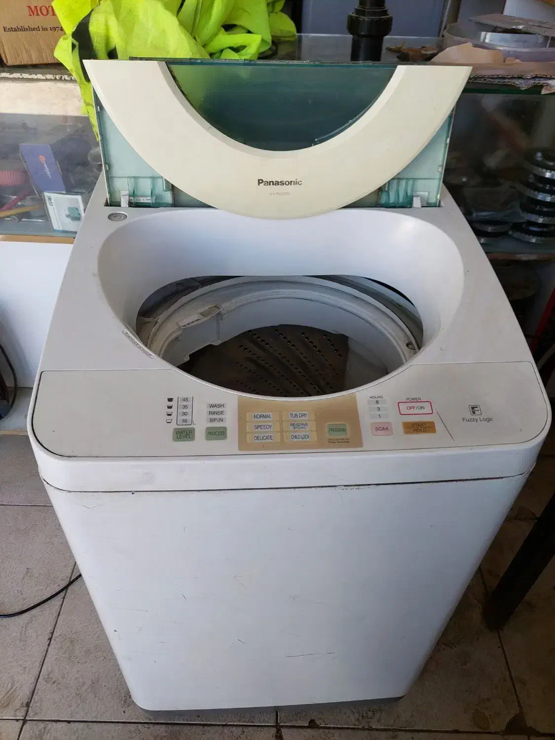 لباسشویه پاناسونیک|ماشین لباسشویی و خشککن لباس|صدرا-فارس, فاز ۱|دیوار