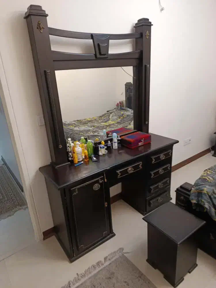 تخت دو نفره دست ساز چوب راش|تخت و سرویس خواب|گرمدره, |دیوار