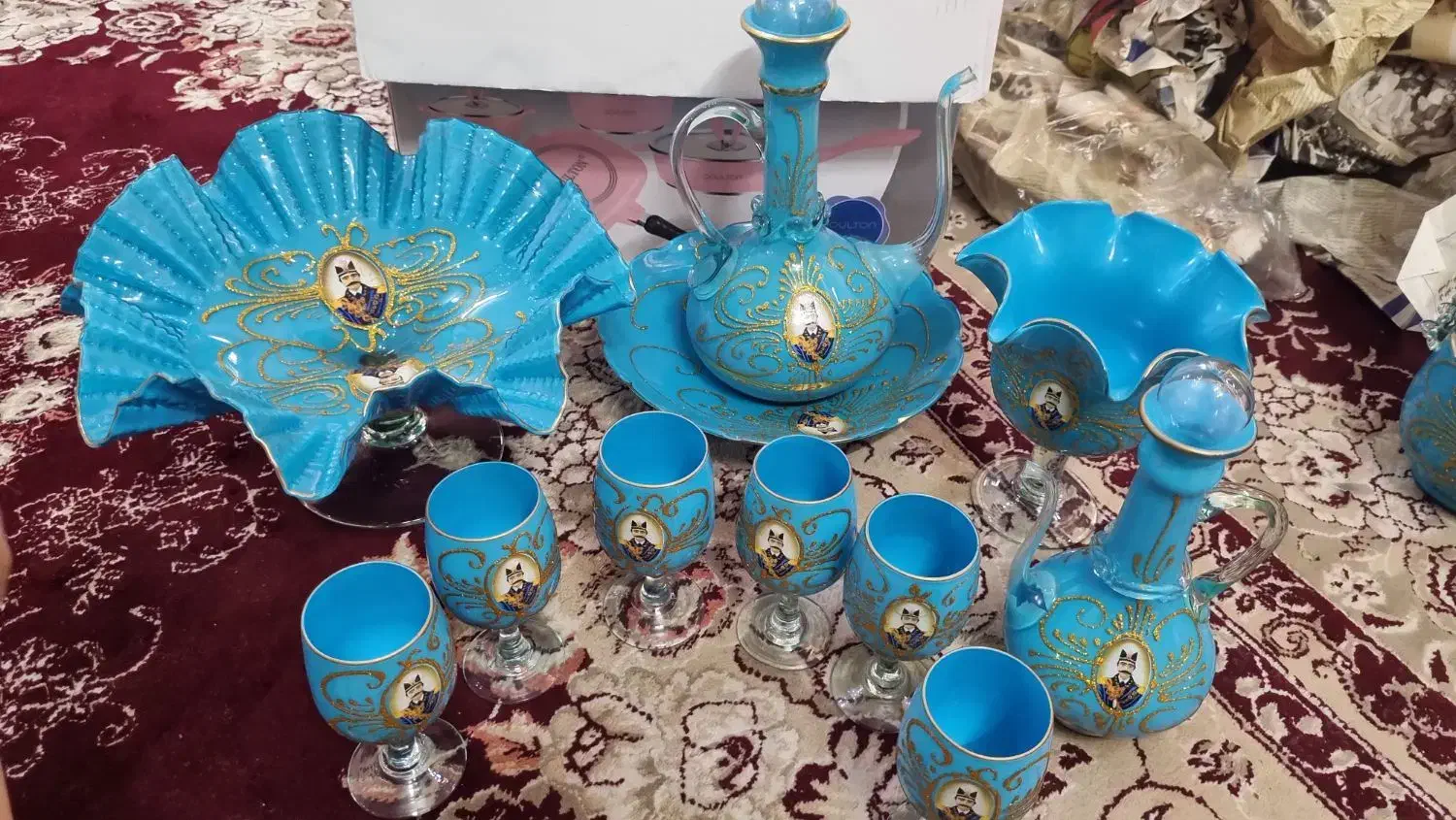 دکوری،شاه عباسی آبی|صنایع دستی و سایر لوازم تزئینی|قم, شهرک مهدیه (مدرس)|دیوار