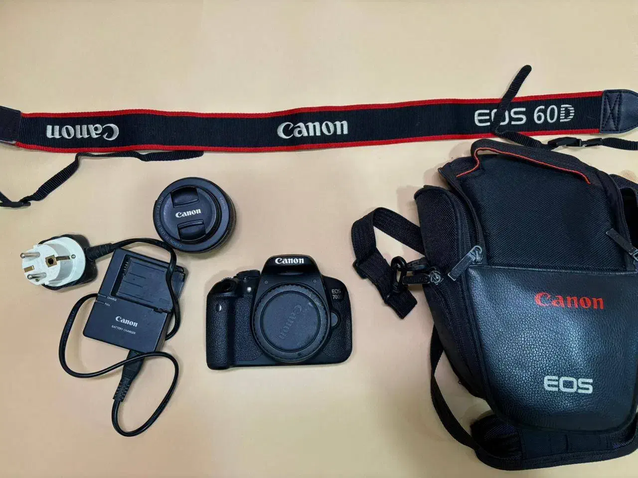 canon camera 700D + new 50mm lens f/1.8 stm|دوربین عکاسی و فیلمبرداری|تبریز, |دیوار