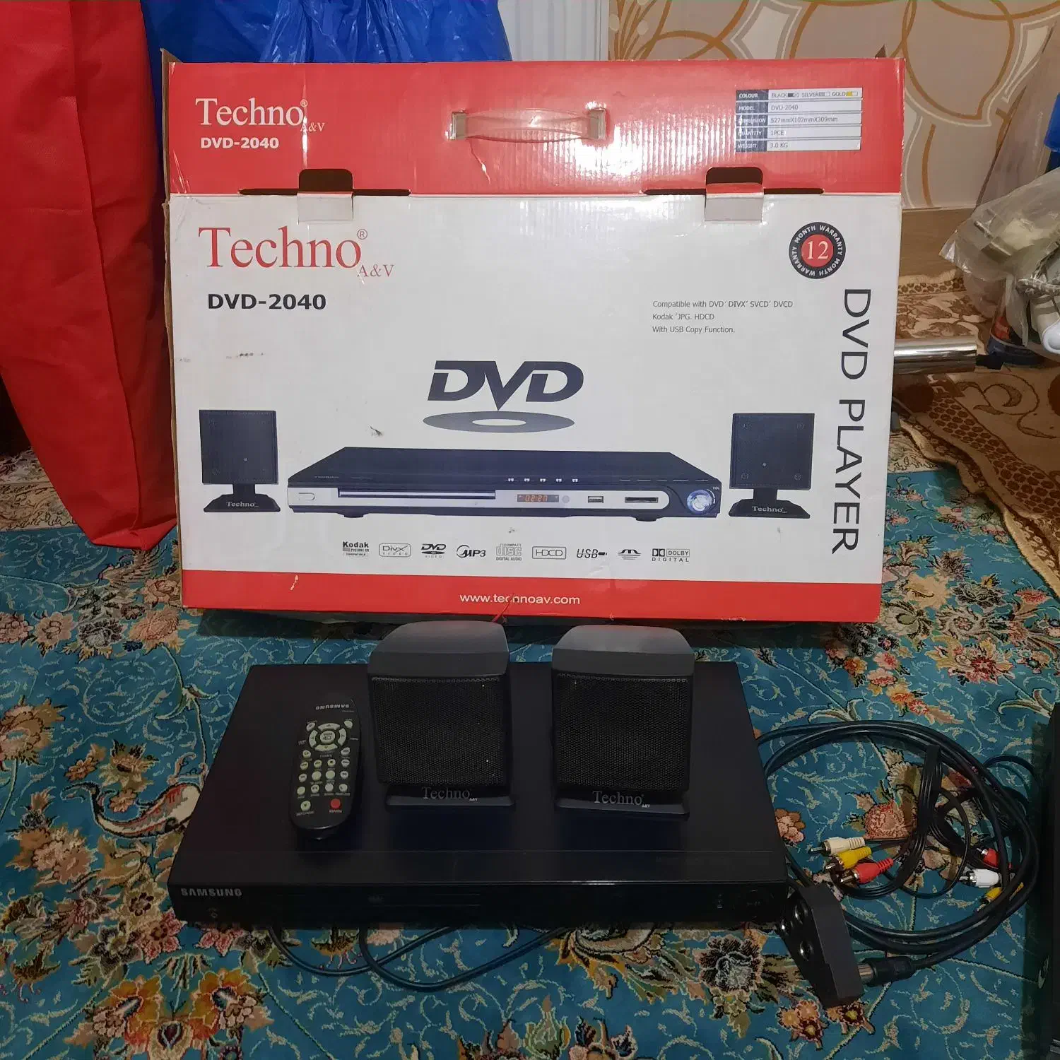 دیویدی پلیر DVD Player|پخشکننده DVD و ویدیو|فردیس, منظریه|دیوار