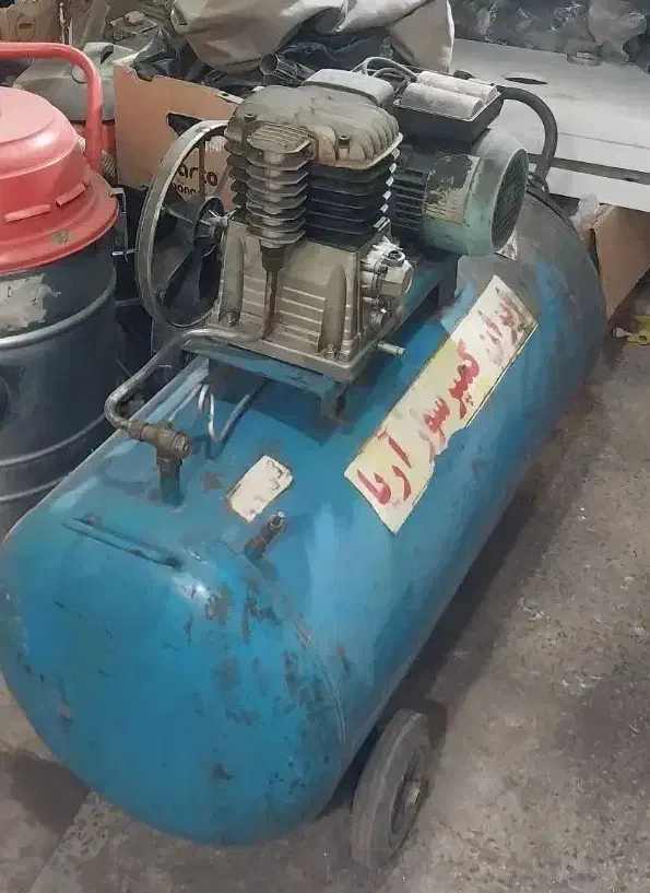 پمپ باد ۲۵۰ لیتری کارواش|ماشینآلات صنعتی|تهران, جوادیه تهرانپارس|دیوار