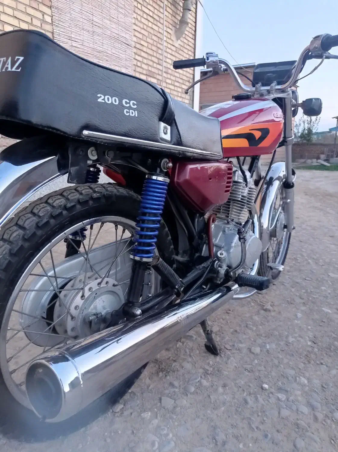 موتور 150 مزایده با برگه اوراق. معاوضه|موتورسیکلت|آق قلا, |دیوار