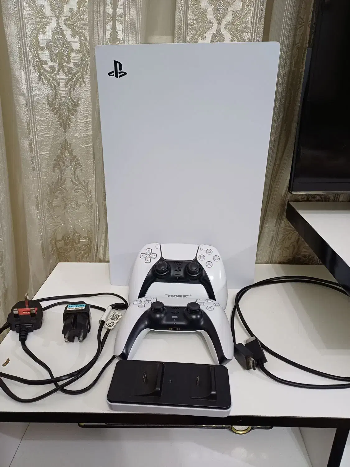 PS5 دو دسته فت دیجیتال بدون کارکرد|کنسول، بازی ویدئویی و آنلاین|خاوران, |دیوار