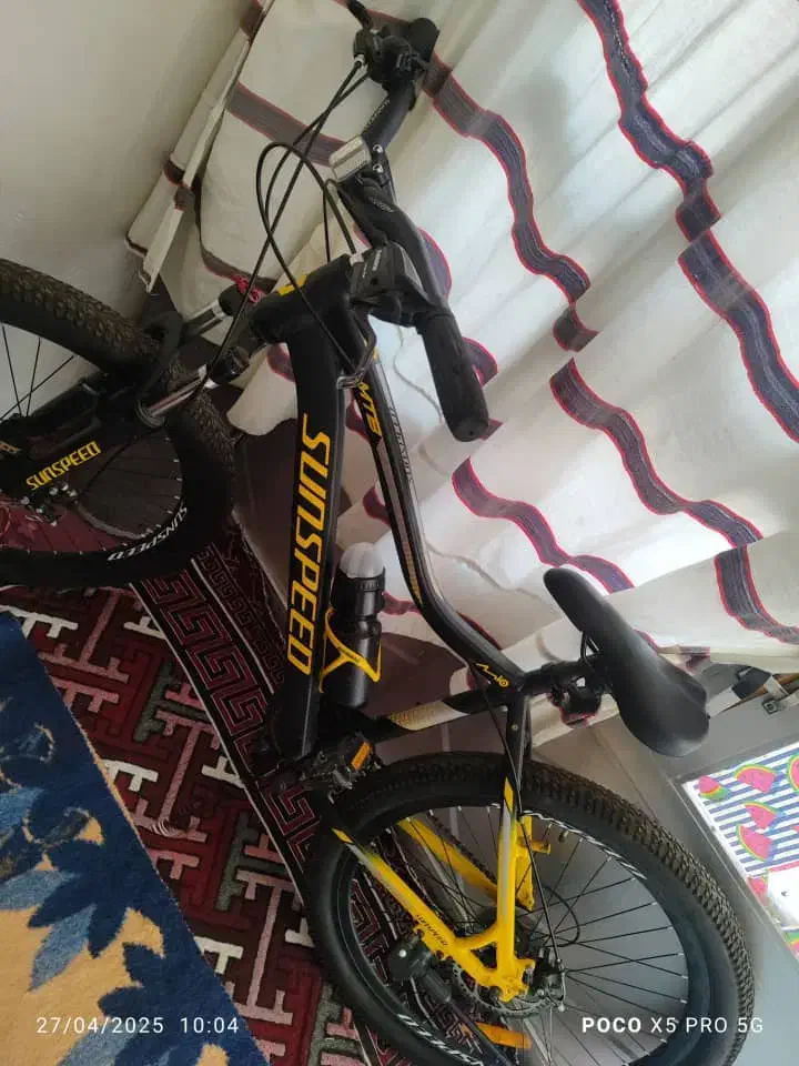 دوچرخه مدل nick رنگ مشکی زرد شماره بدنه s23G4624|دوچرخه، اسکیت، اسکوتر|بهبهان, |دیوار