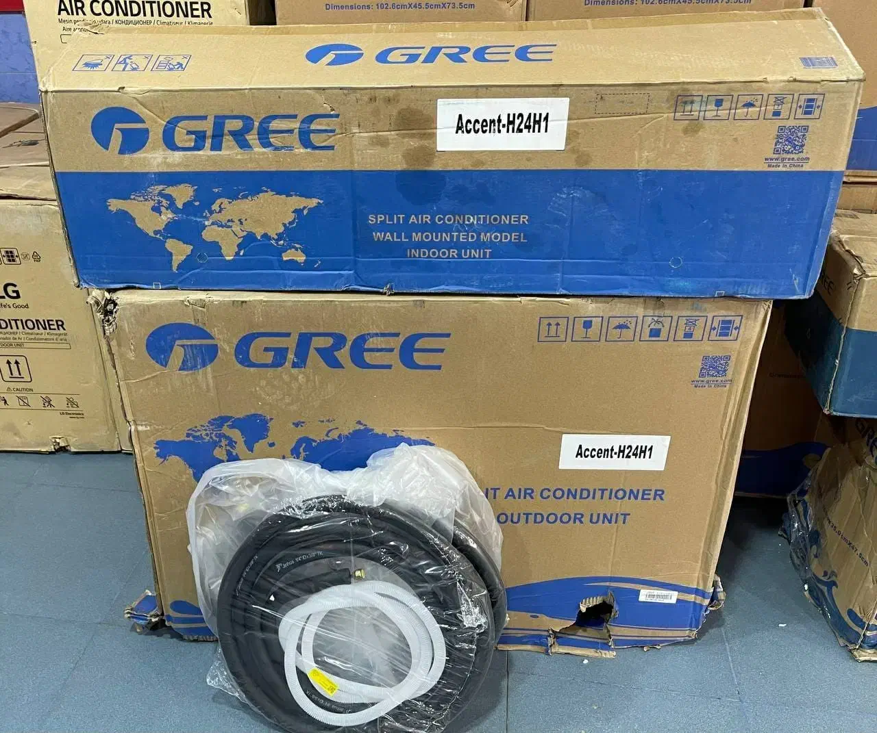 کولرگازی گری۳۰هزاراینورتر GREE S4MATIC 2025|کولر گازی و فن‌کوئل|تهران, امین حضور|دیوار