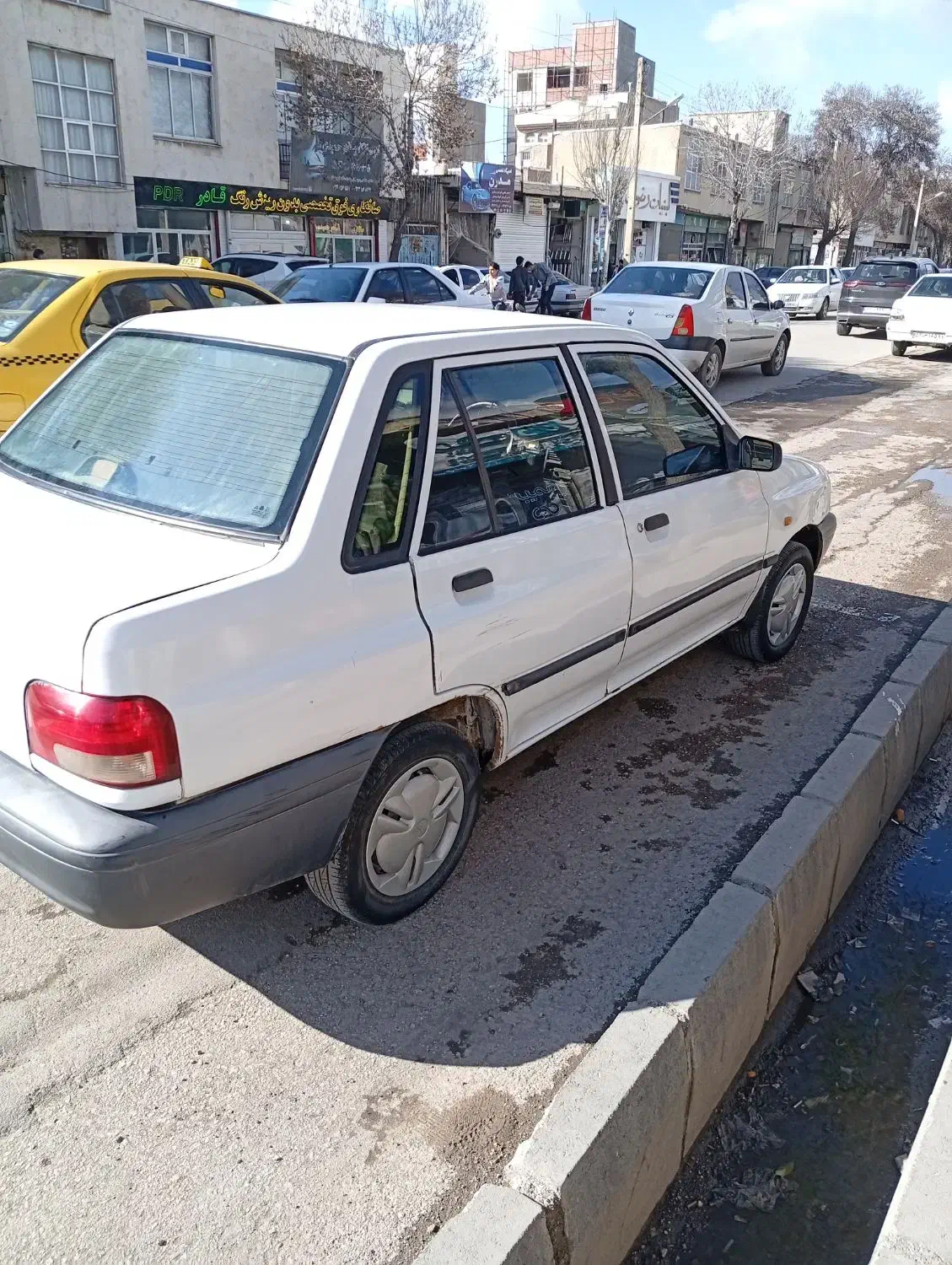 پراید سفید ۸۷|خودرو سواری و وانت|اردبیل, |دیوار