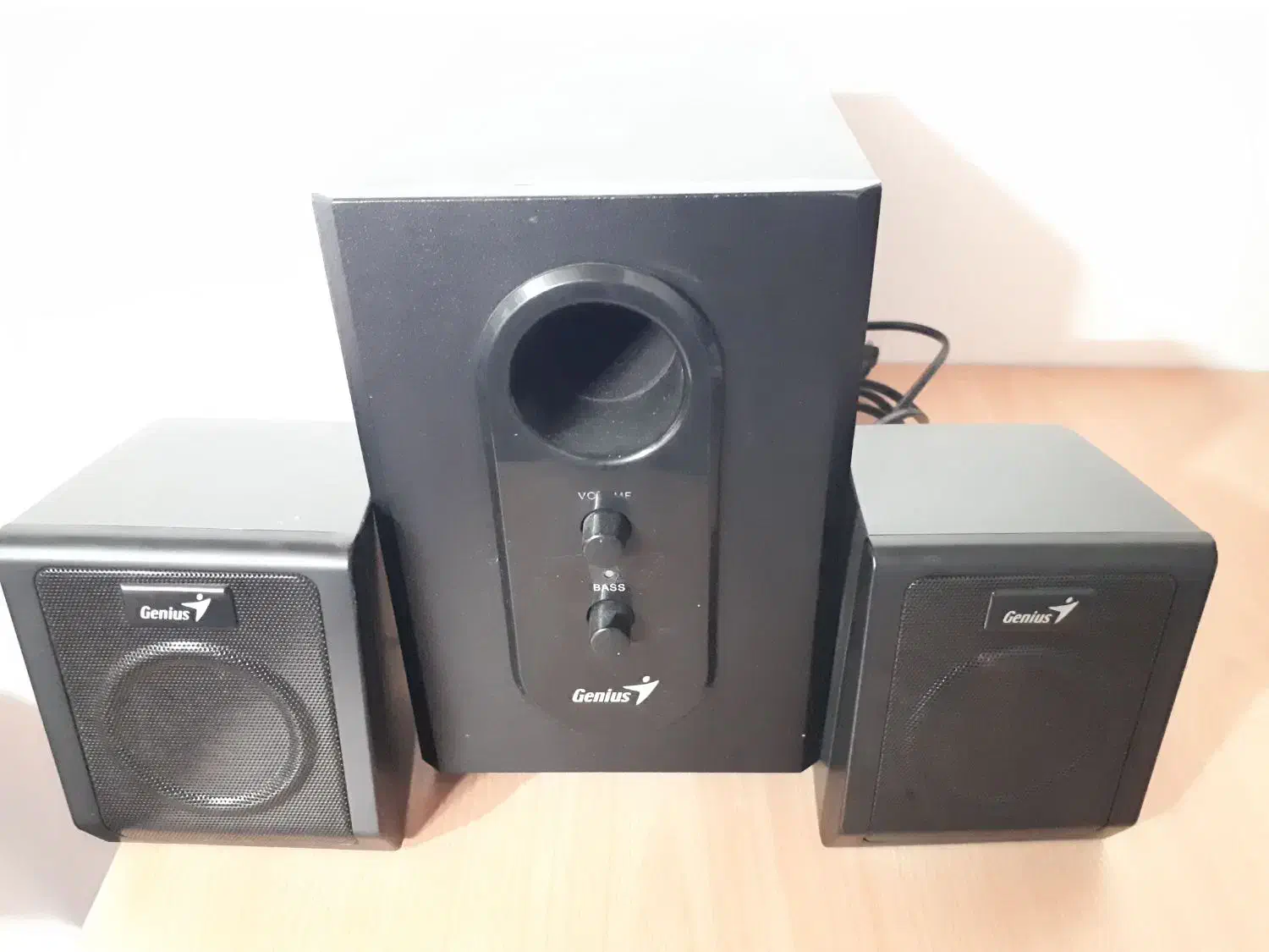 اسپیکر جنیوس (بدون بلوتوث)|قطعات و لوازم جانبی رایانه|رودسر, |دیوار