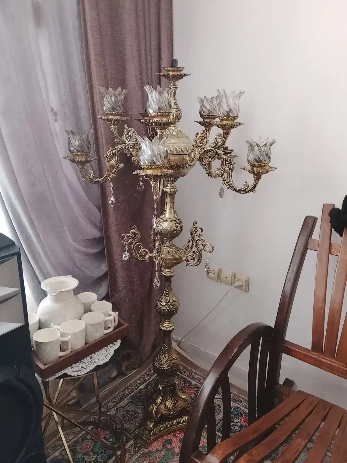 آواژور  ۱۱ شعله ۲۰۰/۰۰۰/۰۰۰|چراغ خواب و آباژور|تربت‌حیدریه, قائم|دیوار