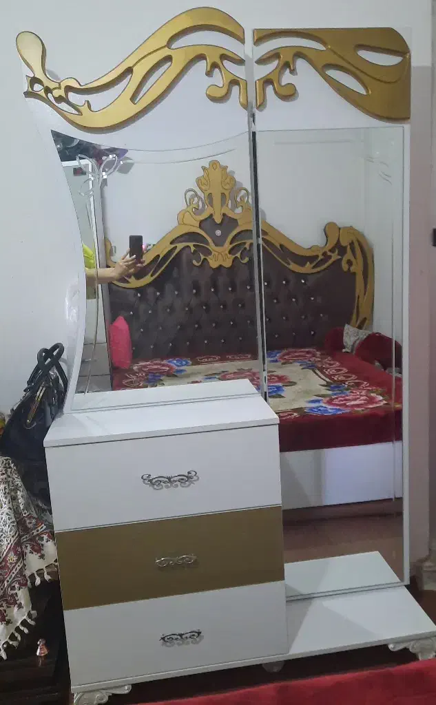 میز آرایش|تخت و سرویس خواب|پاکدشت, پاکدشت (مامازند)|دیوار