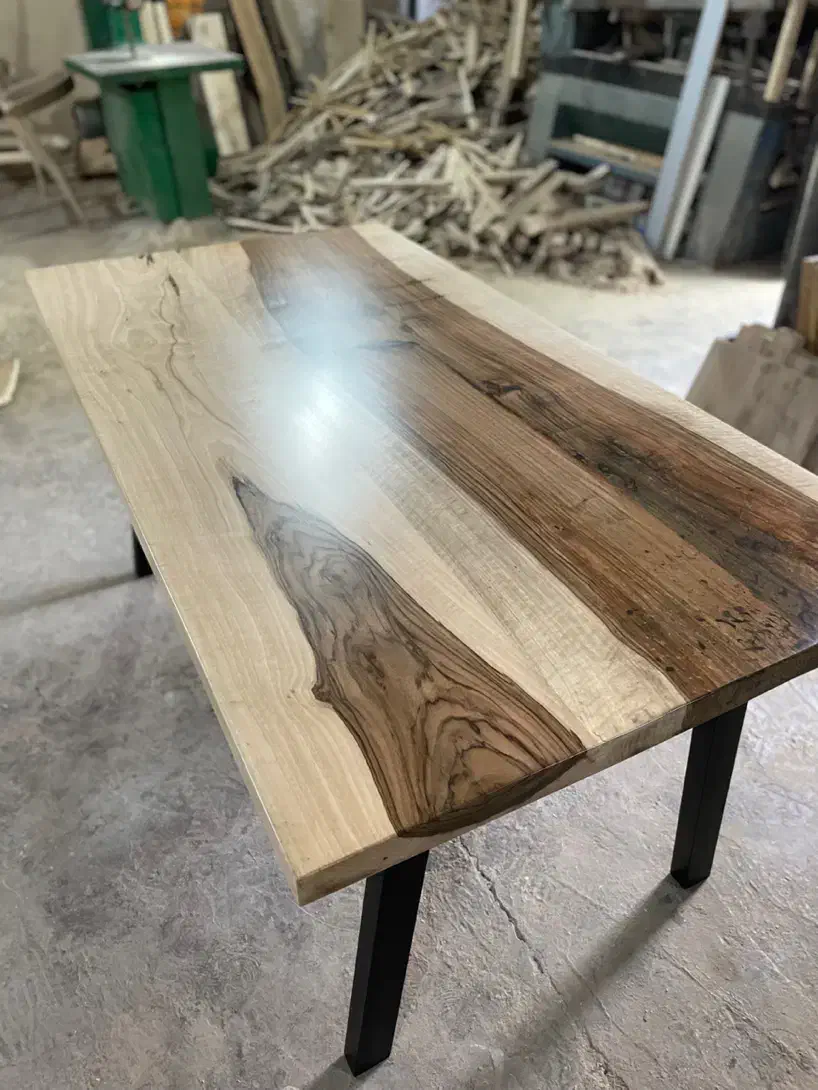 میز ناهارخوری شش نفره چوب گردو ابعاد 160*85|میز و صندلی غذاخوری|تهران, آبشار|دیوار