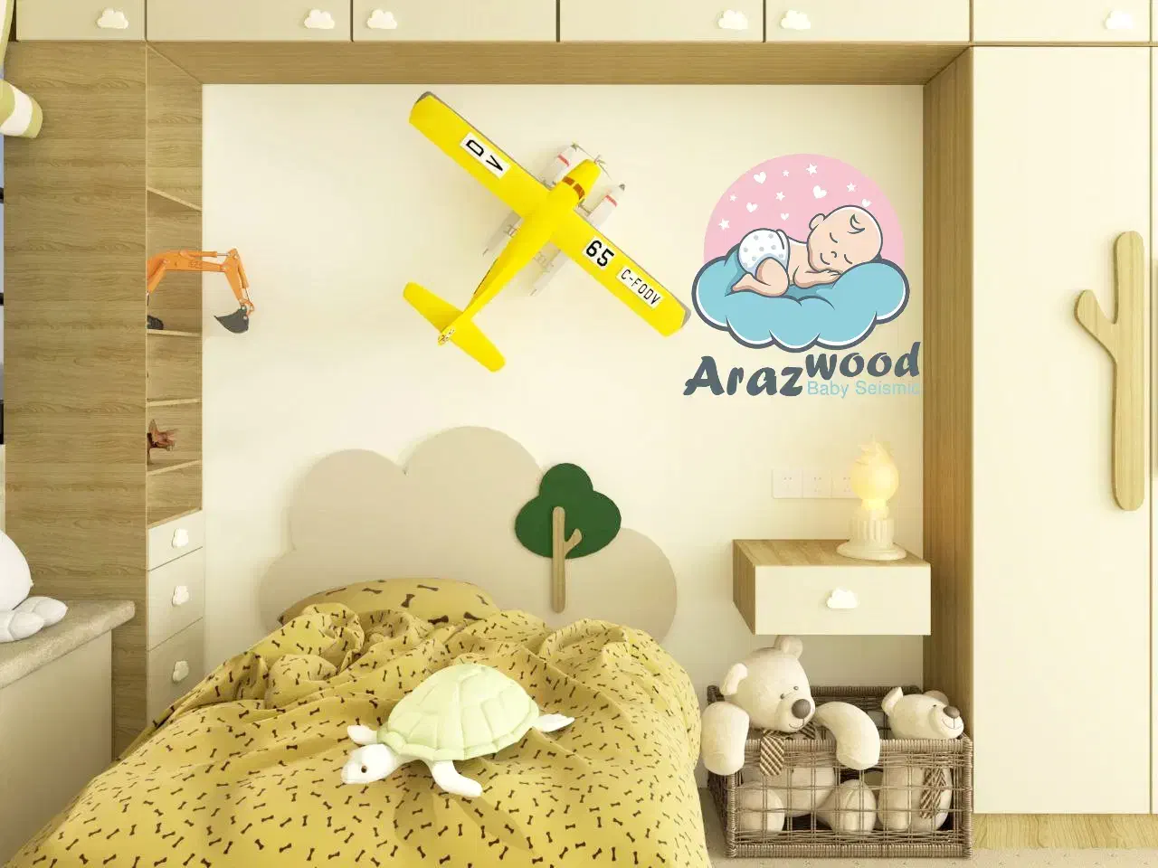 طراحی و اجرای سرویس چوب نوزاد|اسباب و اثاث بچه|مشهد, گرجی علیا|دیوار