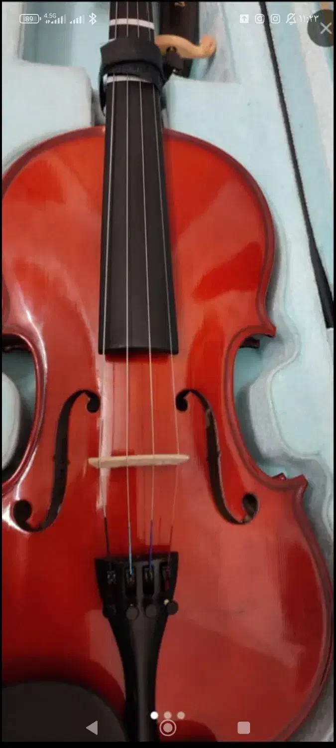 ویولن تمیز و نو|ویولن|داراب, |دیوار