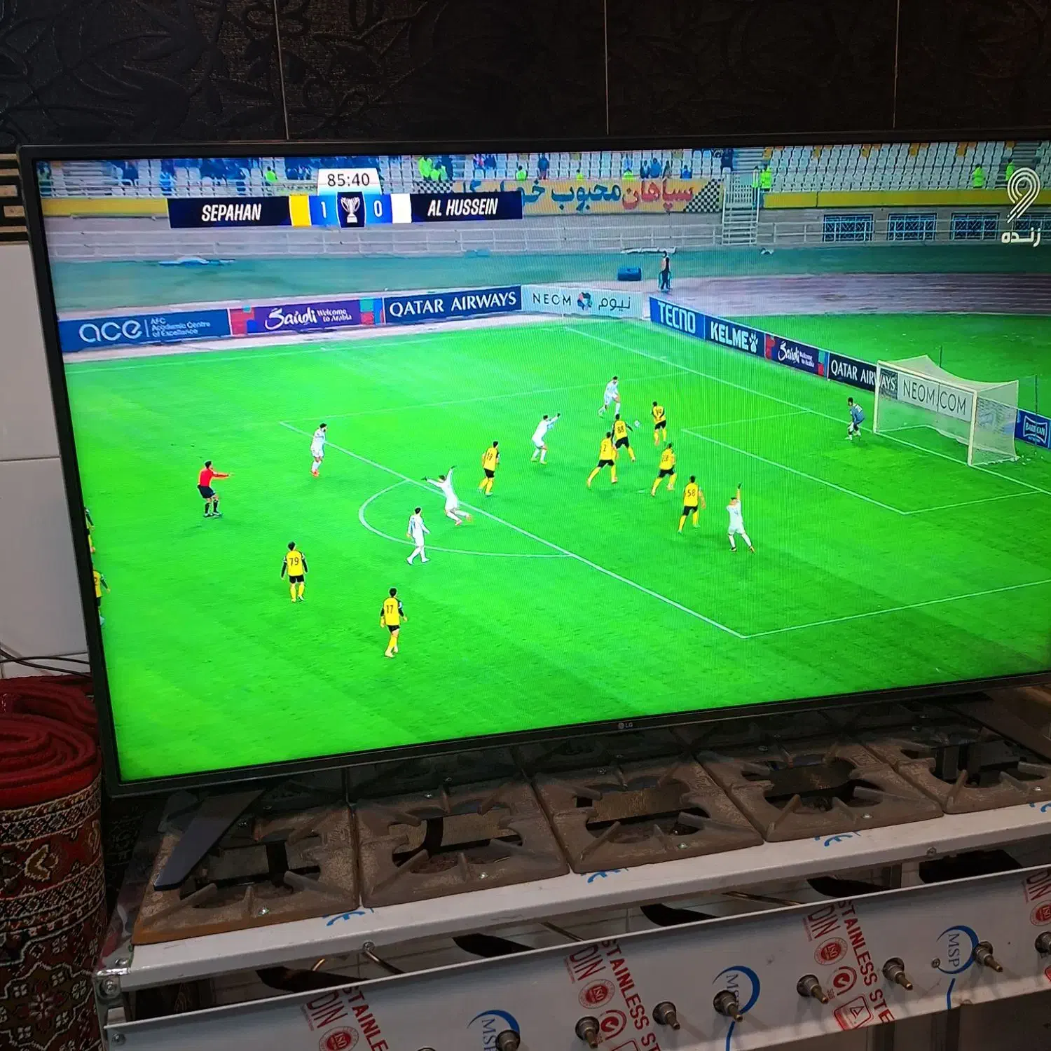 تلوزیون ال ای دی الجی اسمارت اندروید ۵۰|تلویزیون و پروژکتور|رشت, خواهر امام|دیوار