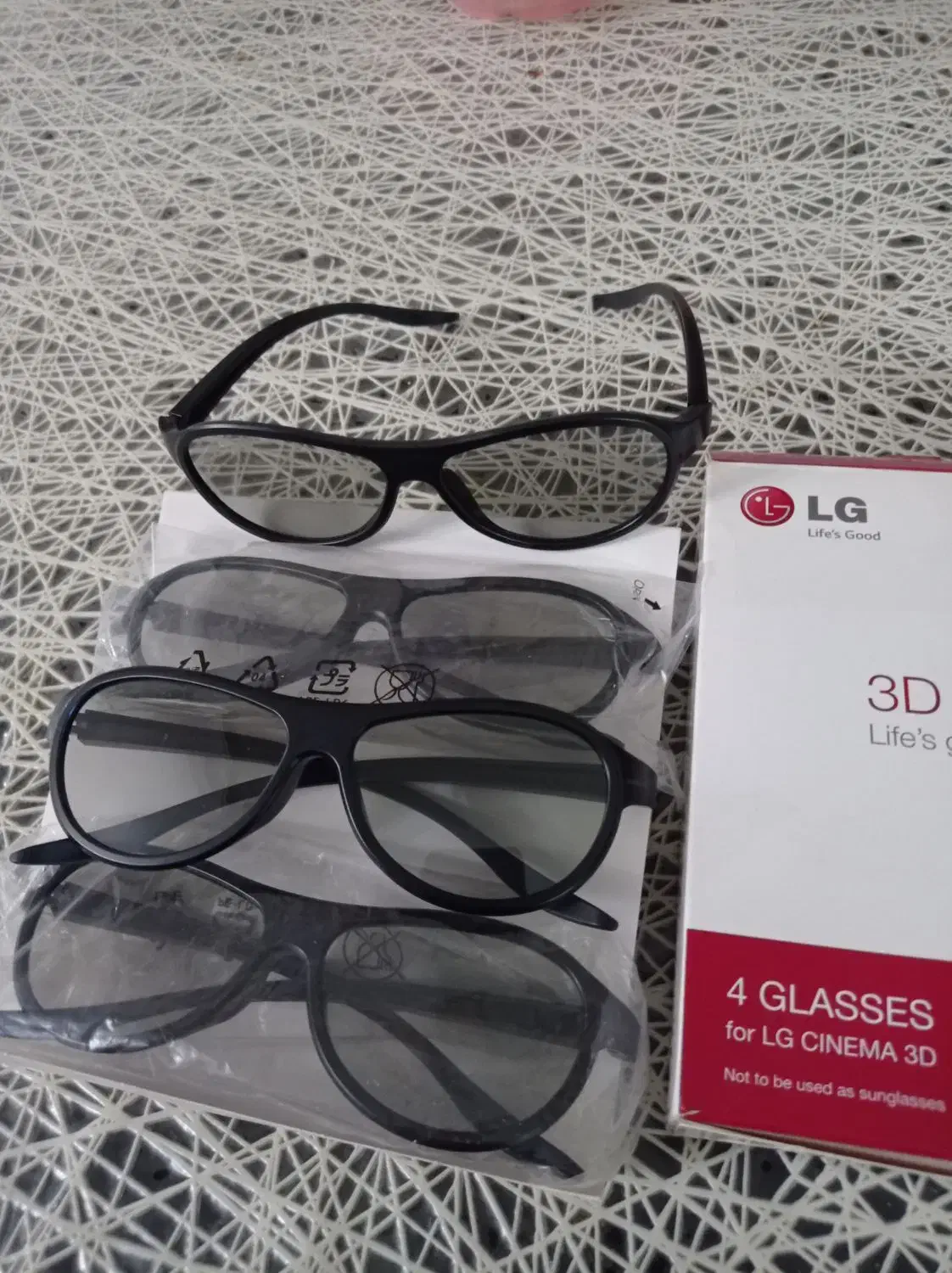 عینک3D LG ال جی سه بعدی اصل|تلویزیون و پروژکتور|فردیس, شهرک سپاه|دیوار