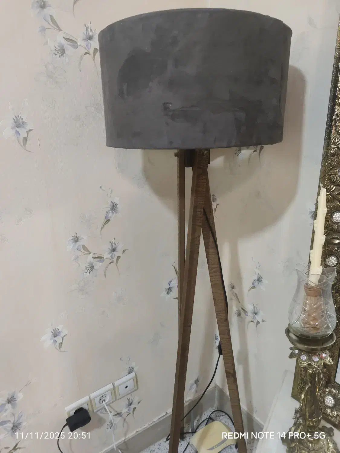 آباژور 3پایه|چراغ خواب و آباژور|اراک, |دیوار