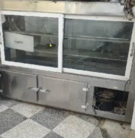 یخچال ویترینی سوپر مارکت|فروشگاه و مغازه|بافت, |دیوار