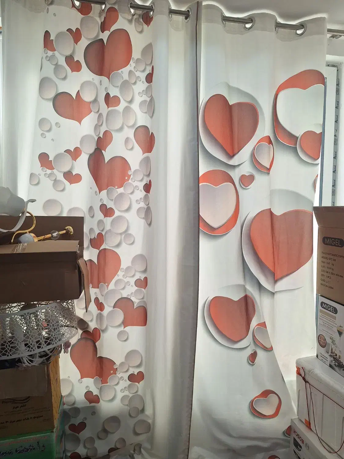 پرده و روتختی ست ۲ سری|پرده، رانر، رومیزی|کیش, |دیوار