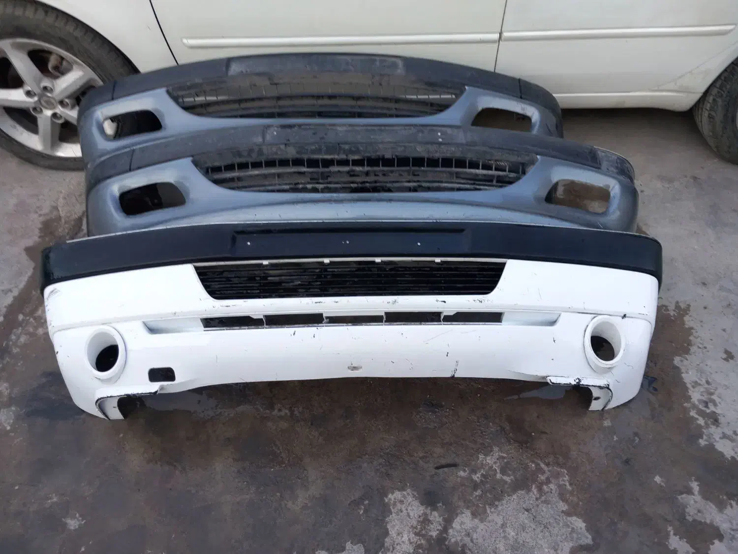 سپر سمند طرح لبخند و سینی فن سمند 405 سپر پارس|قطعات یدکی و لوازم جانبی|شیراز, سعدیه جنوبی|دیوار