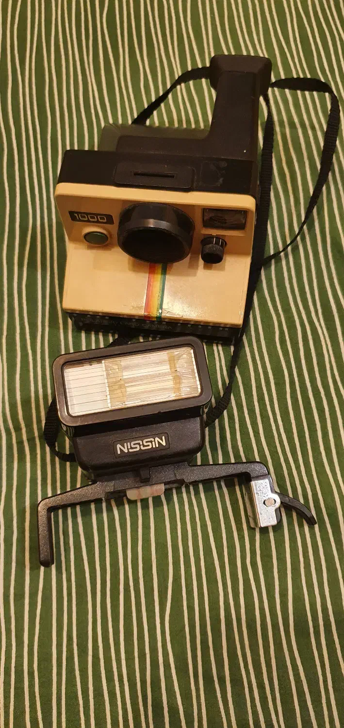 دوربین پولاروید اصل آنتیک با فلش|دوربین عکاسی و فیلم‌برداری|تهران, باغ فیض|دیوار