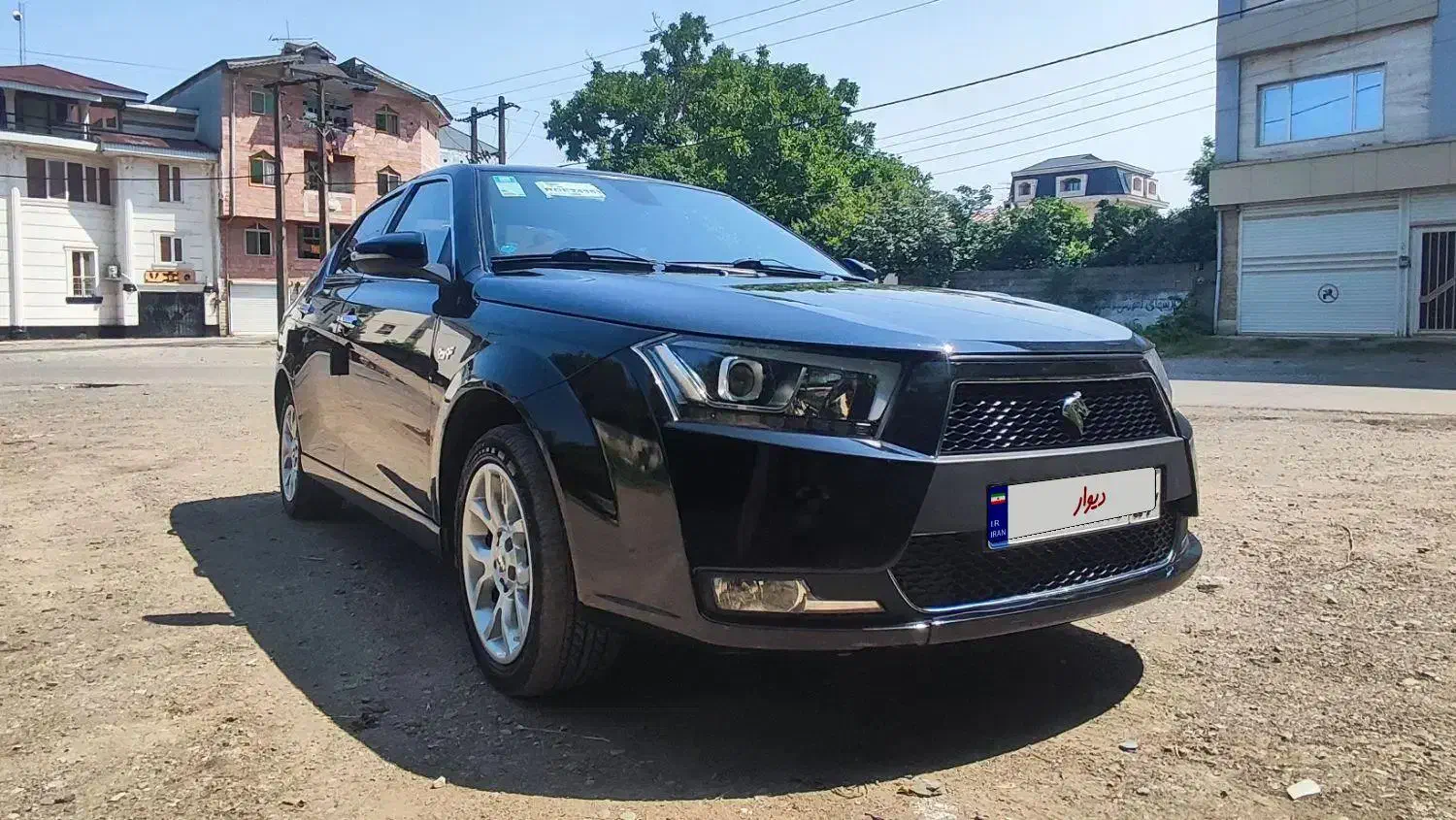 دنا پلاس توربو اتوماتیک آپشنال رنگ مشکی آبنوس|خودرو سواری و وانت|ماسال, |دیوار