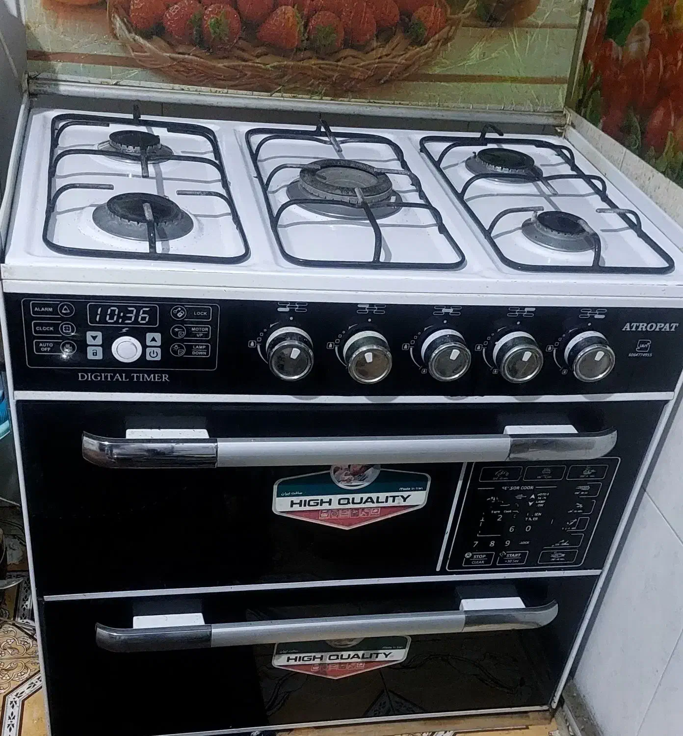 اجاق گاز طرح فر|اجاق گاز و لوازم برقی پختوپز|رباطکریم, نصیرشهر|دیوار