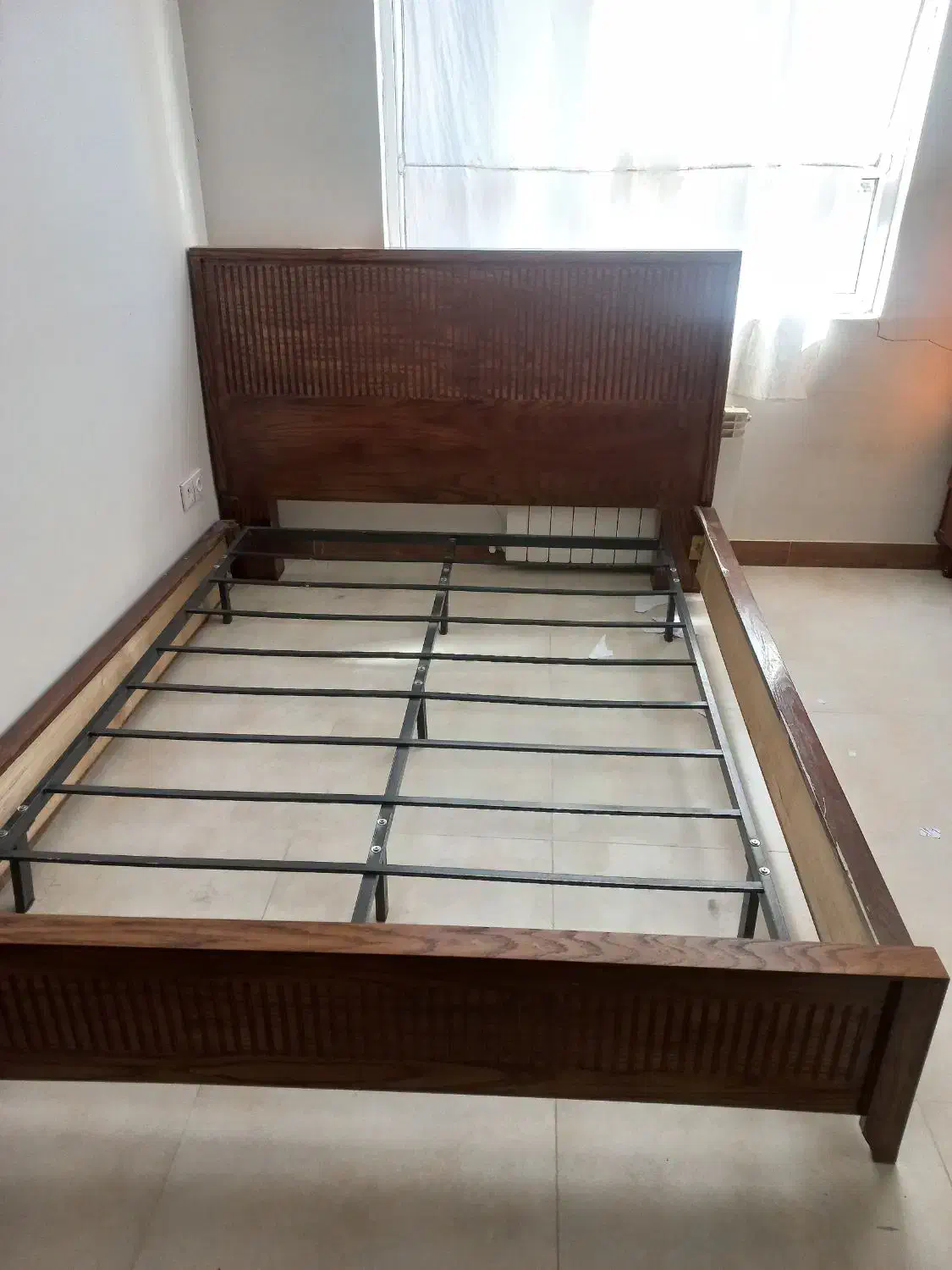 سرویس خواب کامل با تشک وکفی تخت|تخت و سرویس خواب|ورامین, ورامین|دیوار