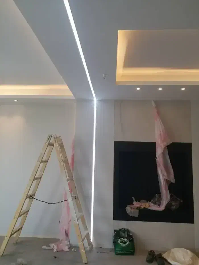 لاین نوری *هالوژن*سیم کشی.لوله کشی نصب شیرآلات|خدمات پیشه و مهارت|اردبیل, |دیوار