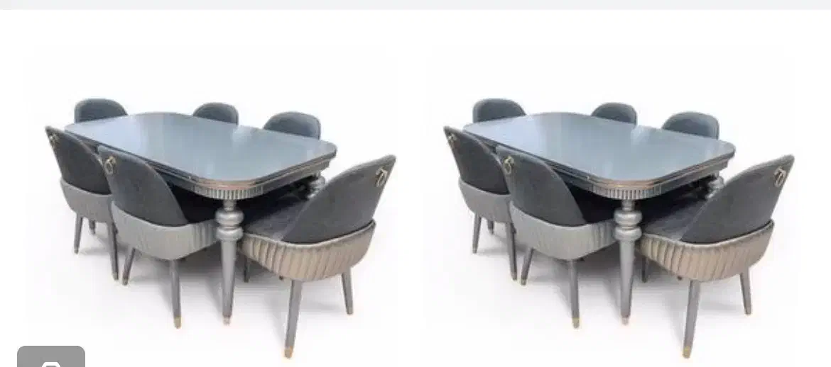 میز ناهار خوری ۶نفره|میز و صندلی غذاخوری|خلخال, |دیوار