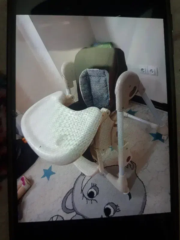 صندلی غذا کودک سالم نو|تخت و صندلی بچه|ری, ظهیرآباد|دیوار