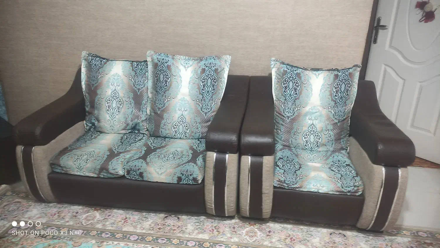 مبل  ۷نفره|مبلمان خانگی و میز عسلی|محمدیه-قزوین, |دیوار