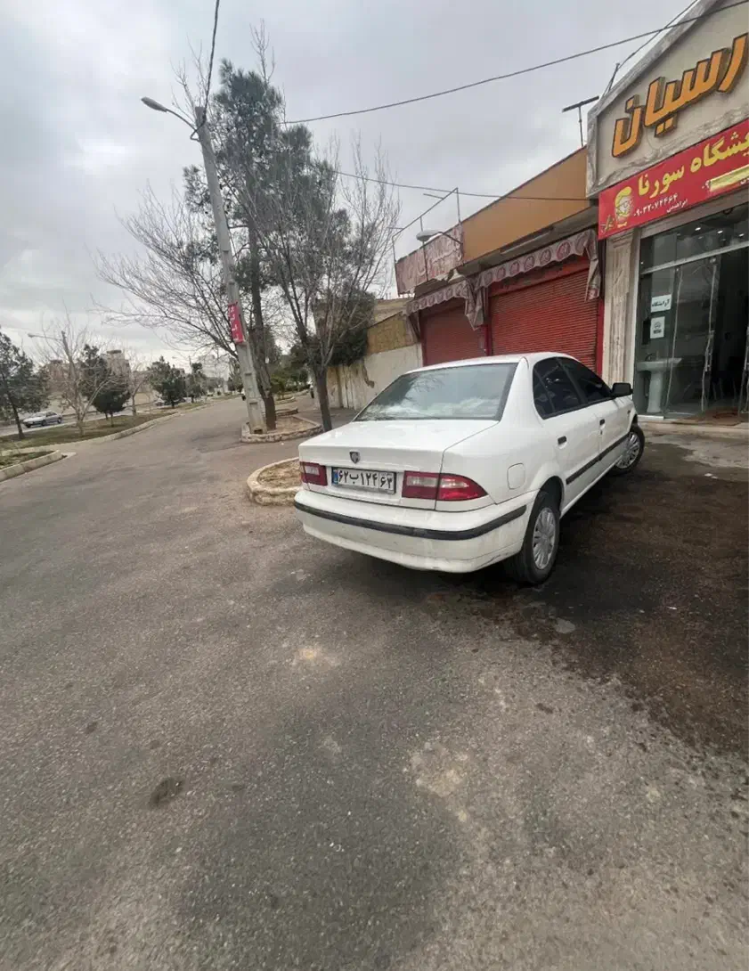 سمند lx سفید مدل 88|خودرو سواری و وانت|شیراز, تندگویان|دیوار