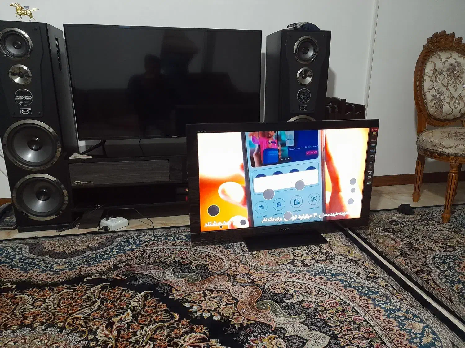 ال ای دی 40 سونی|تلویزیون و پروژکتور|گلستان (تهران), |دیوار