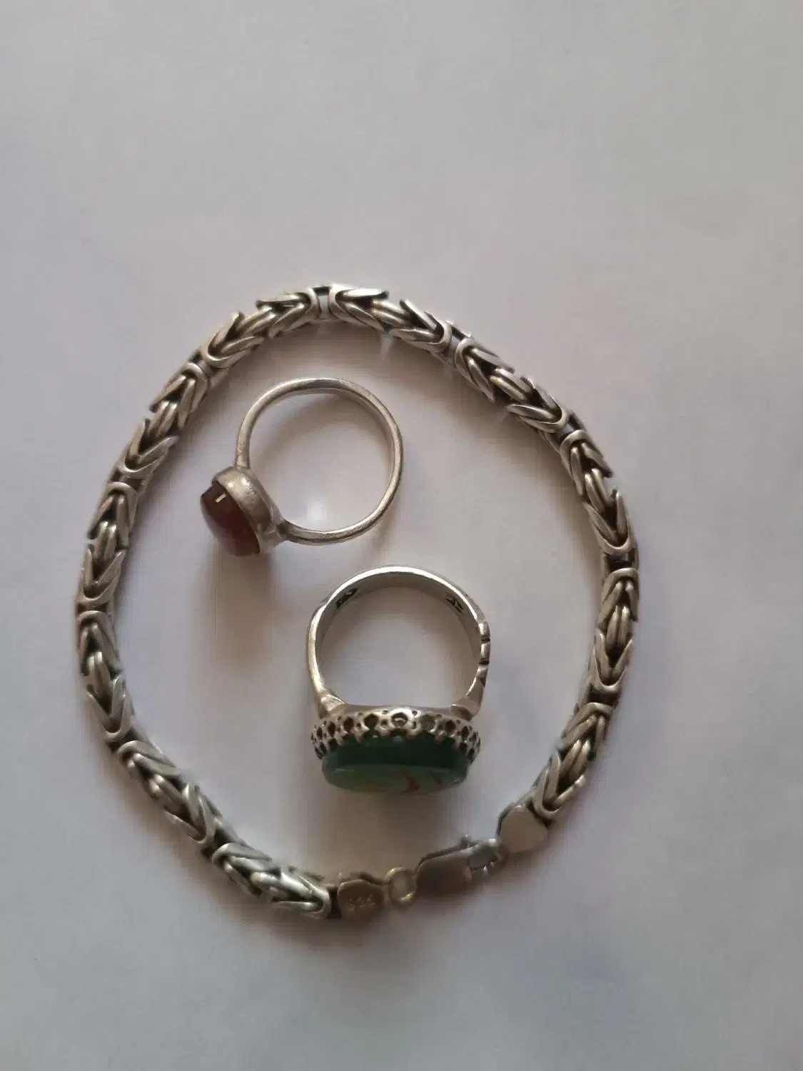 انگشتر دسبند شمش نقره|جواهرات|مراغه, |دیوار