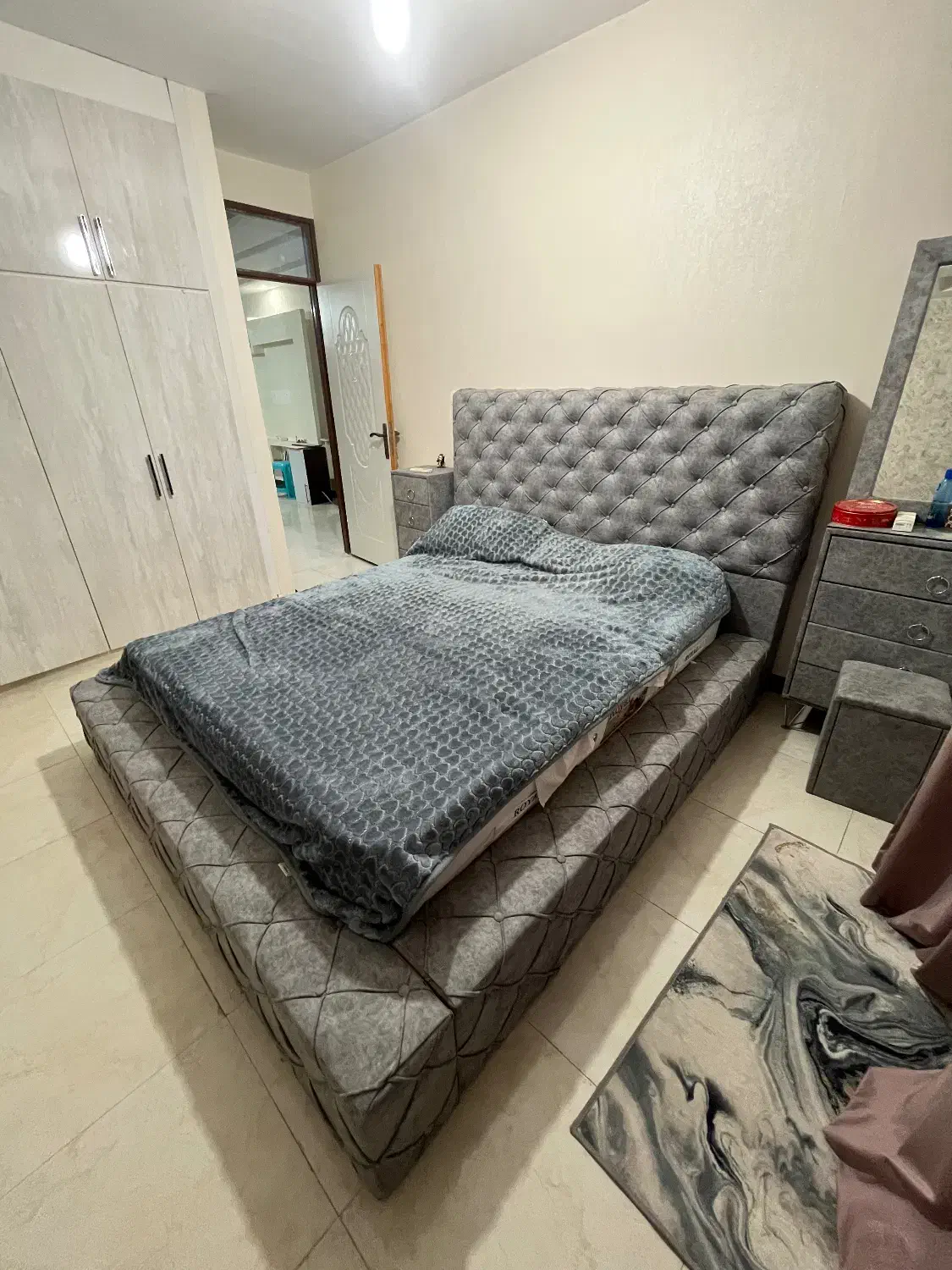 سرویس خواب در حد نو|تخت و سرویس خواب|اهواز, سپیدار|دیوار