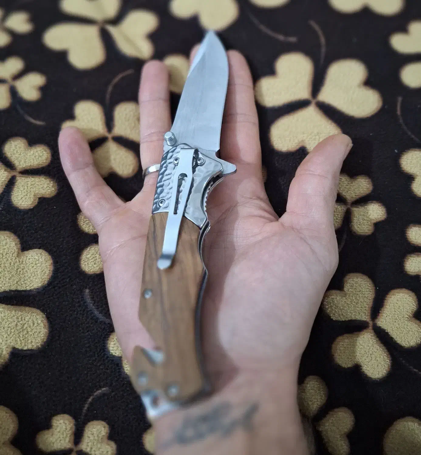 چاقو ضامن دار اصل محکم|کوهنوردی و کمپینگ|اردبیل, |دیوار