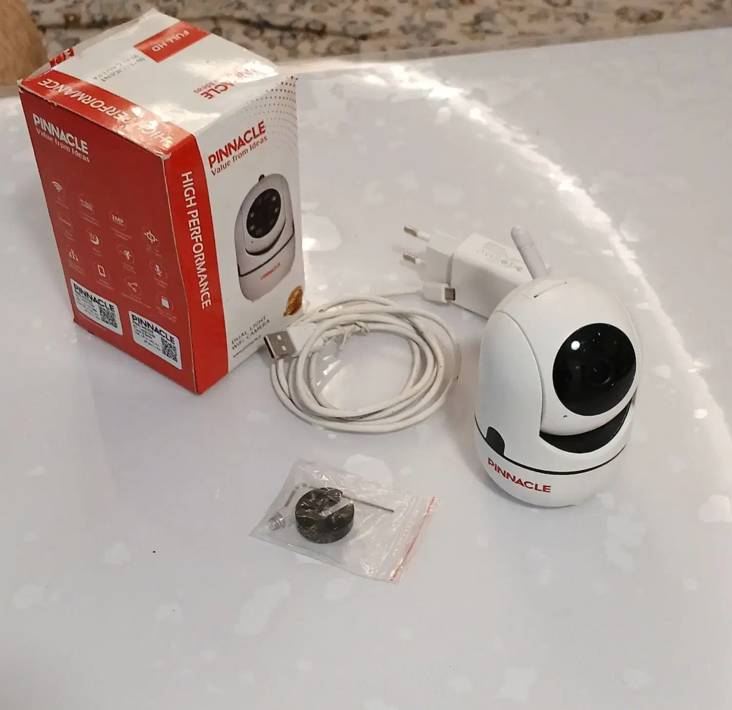 دوربین مداربسته وایرلس PINNACLE|دوربین مداربسته|شیراز, بعثت|دیوار