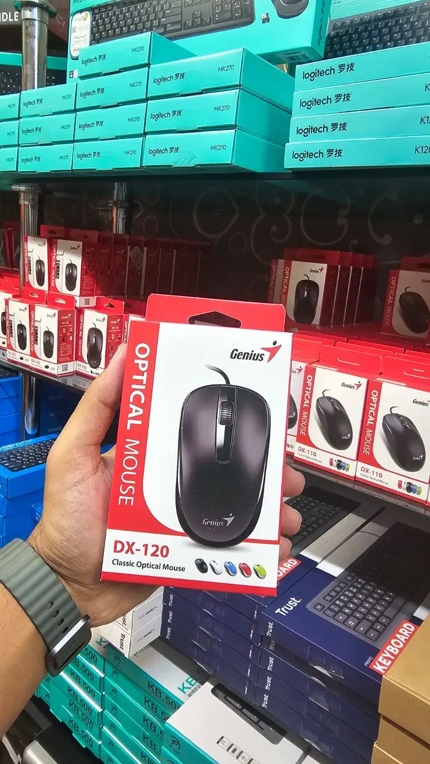 موس سیم دار جنیوس Genius|قطعات و لوازم جانبی رایانه|مشهد, ارشاد|دیوار