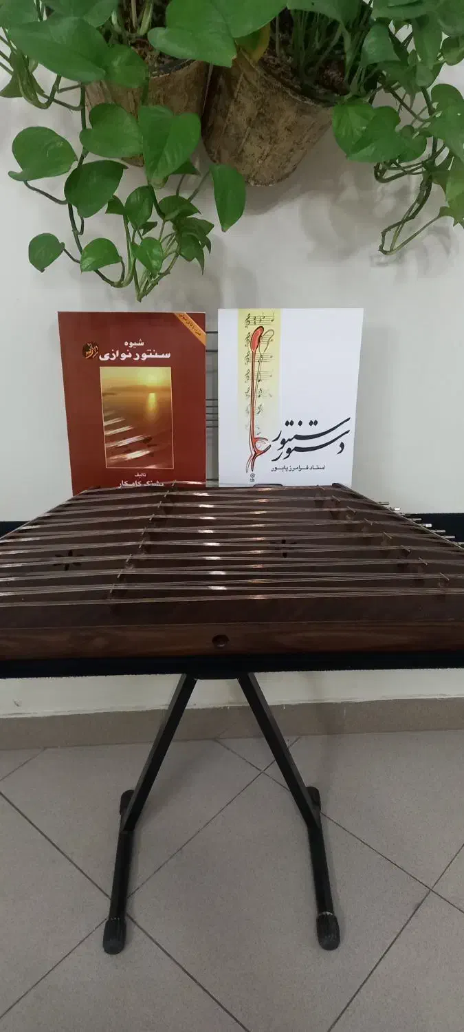 سنتور یک مهر ویژه و میز چاووش|سازهای سنتی|ری, علایین|دیوار