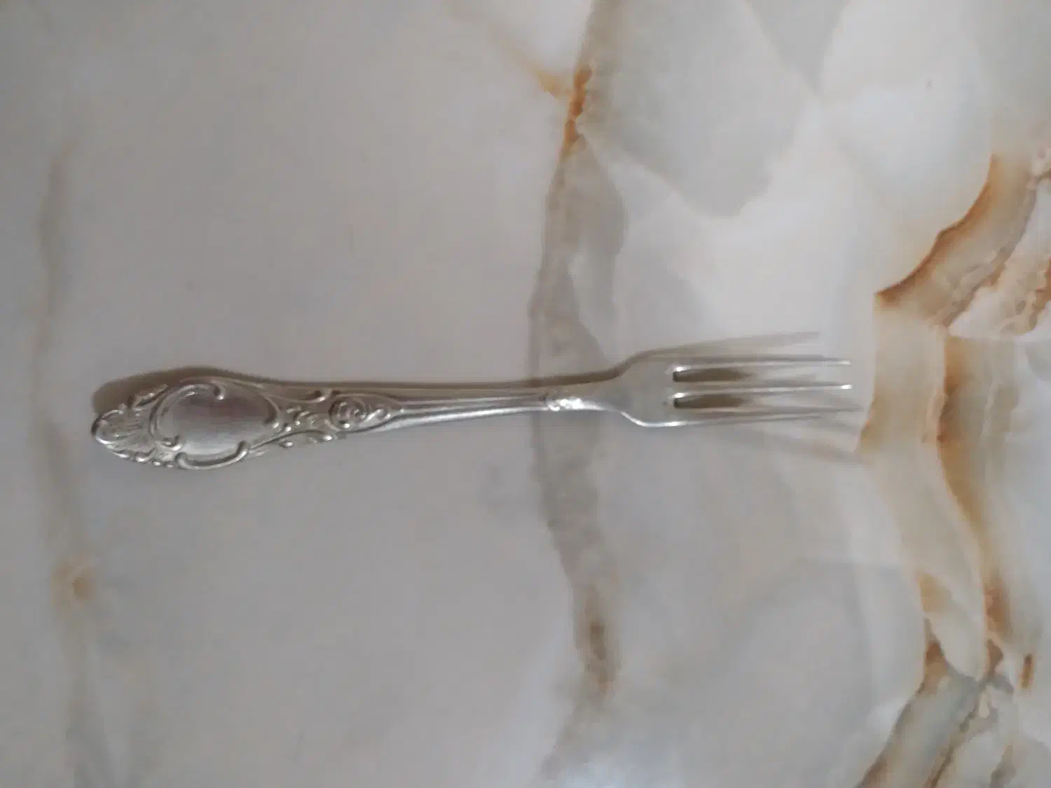 چنگال نقره|کلکسیون اشیاء عتیقه|تهران, مشیریه|دیوار