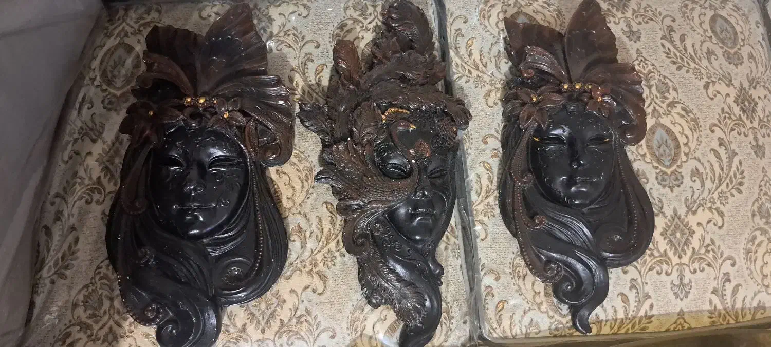 مجسمه صورت|مجسمه، تندیس، ماکت|سمنان, |دیوار